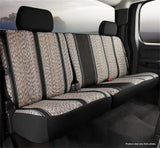 Striped black FIA TR42-38 Black FIA seat cover for rear 60/40 seats