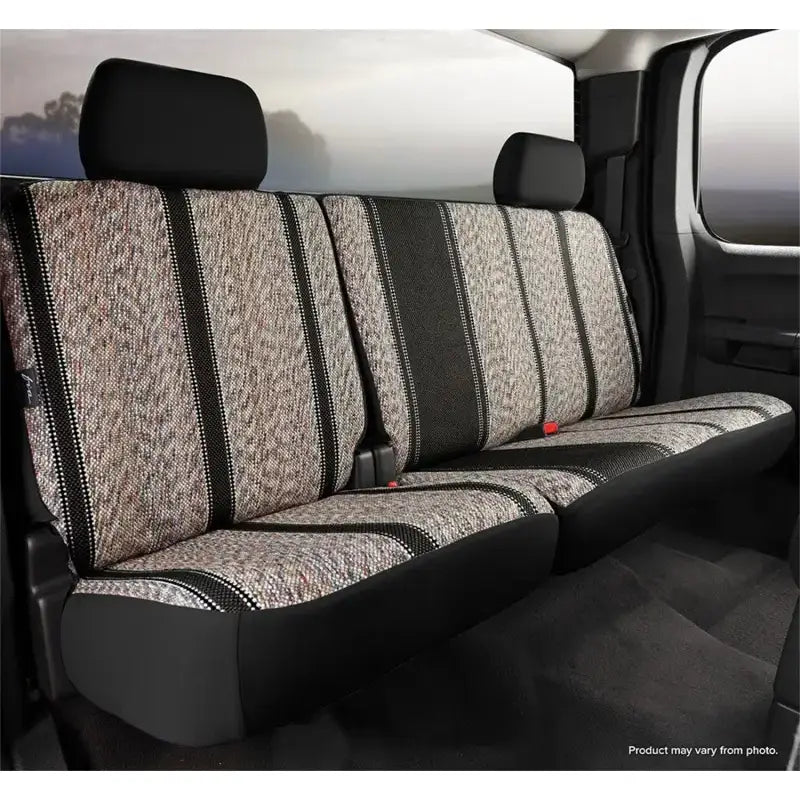 Striped and textured seat cover for TR42-38 BLACK FIA Tr Rear 60/40 seat cover