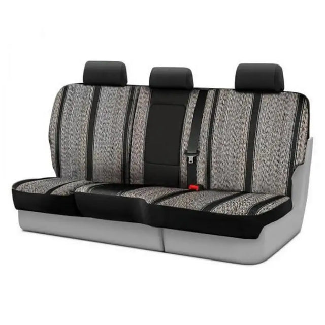 Three-seater car seat cover for TR42-67 BLACK FIA Tr Rear in Sierra 1500 Crew C
