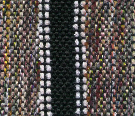 Textured fabric seat cover with black fia stripe and colorful threads for TR49-48 Black FIA Toyota seat cover