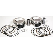 WISECO Tracker Piston Kit Evo Dome Big Twin 1340 10:1 Std for Powersports