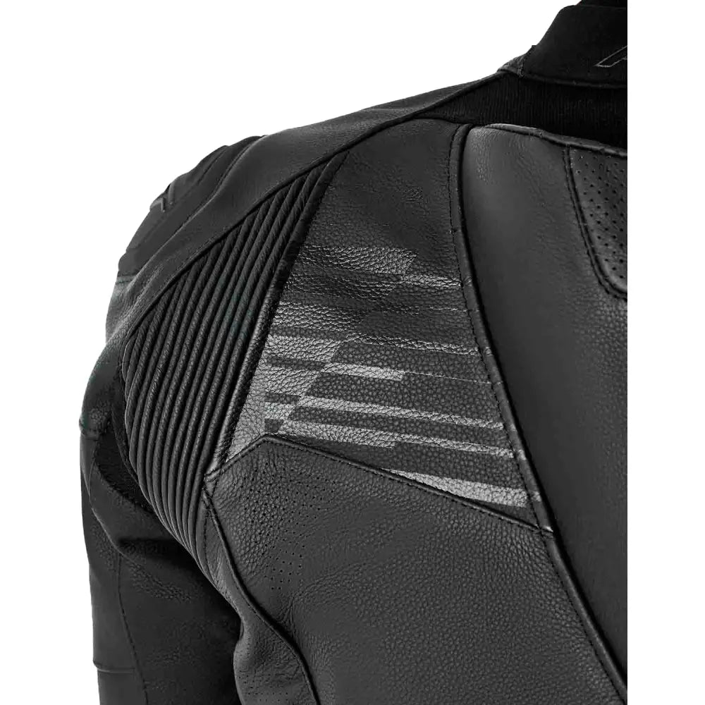 Tractech Evo D3o Jacket Black Leather 2x