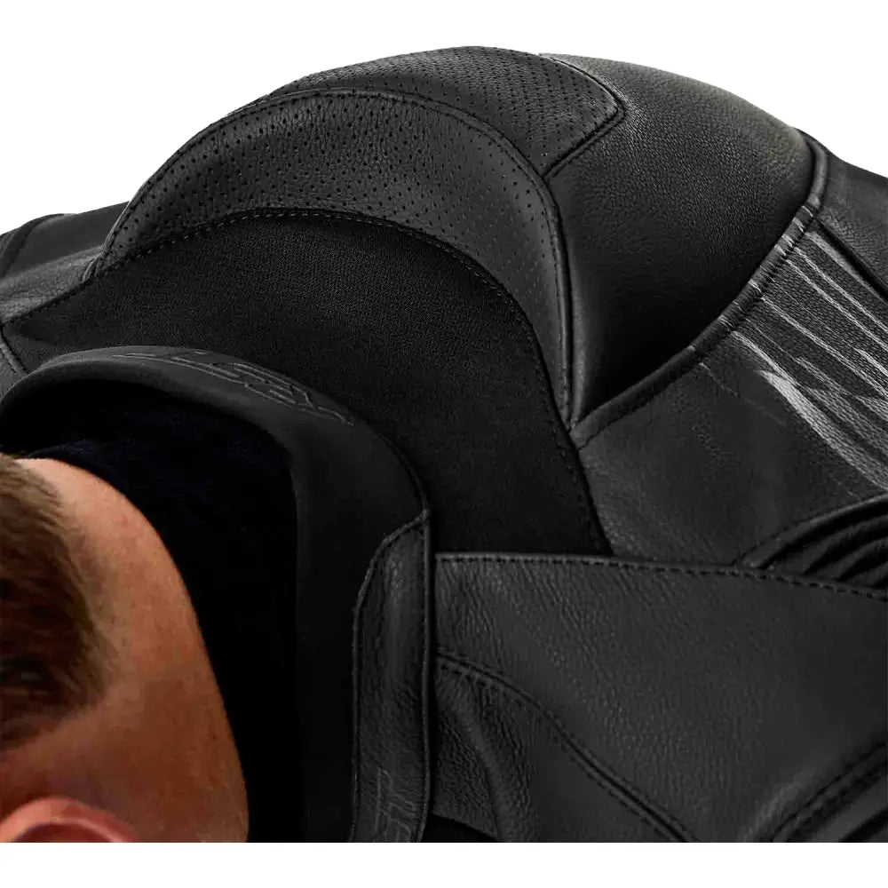 Tractech Evo D3o Jacket Black Leather 3x