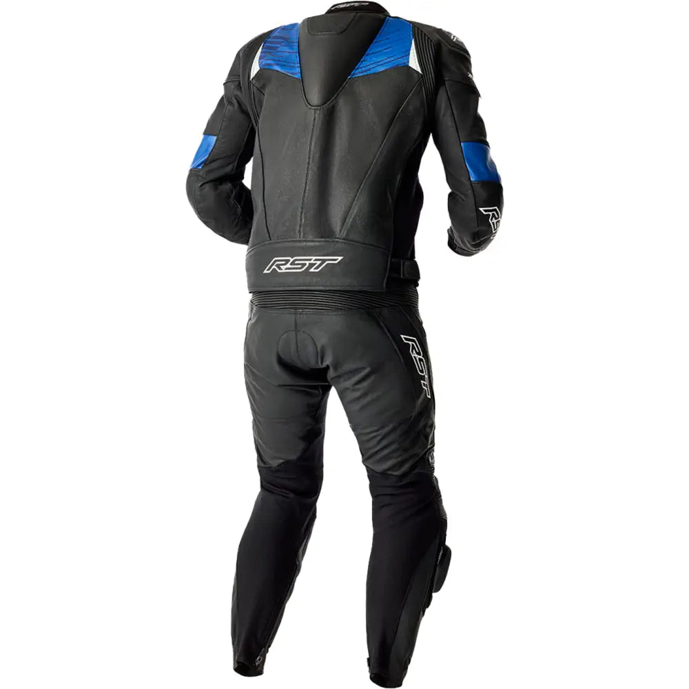 Tractech Evo D3o Jacket Blk/Blue Leather Sm