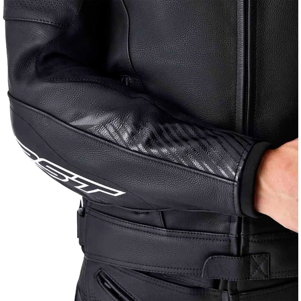 Tractech Evo D3o Jacket Blk/Whi Leather 3x