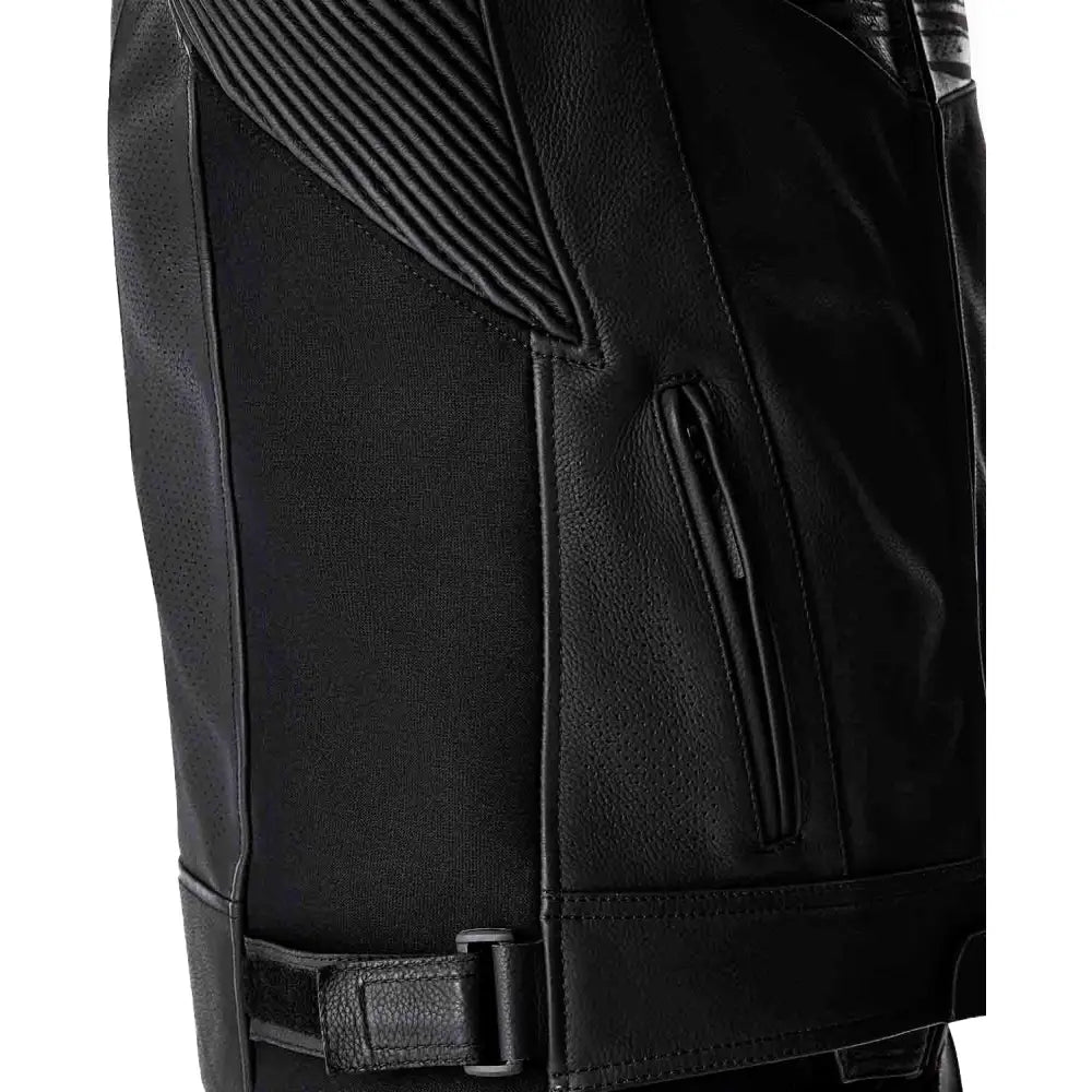 Tractech Evo D3o Jacket Blk/Whi Leather Lg