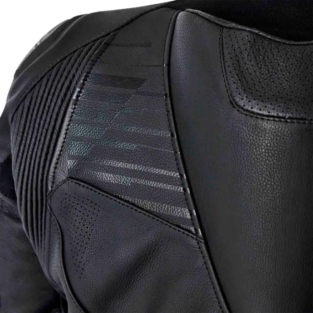 Tractech Evo D3o Jacket Blk/Whi Leather Lg