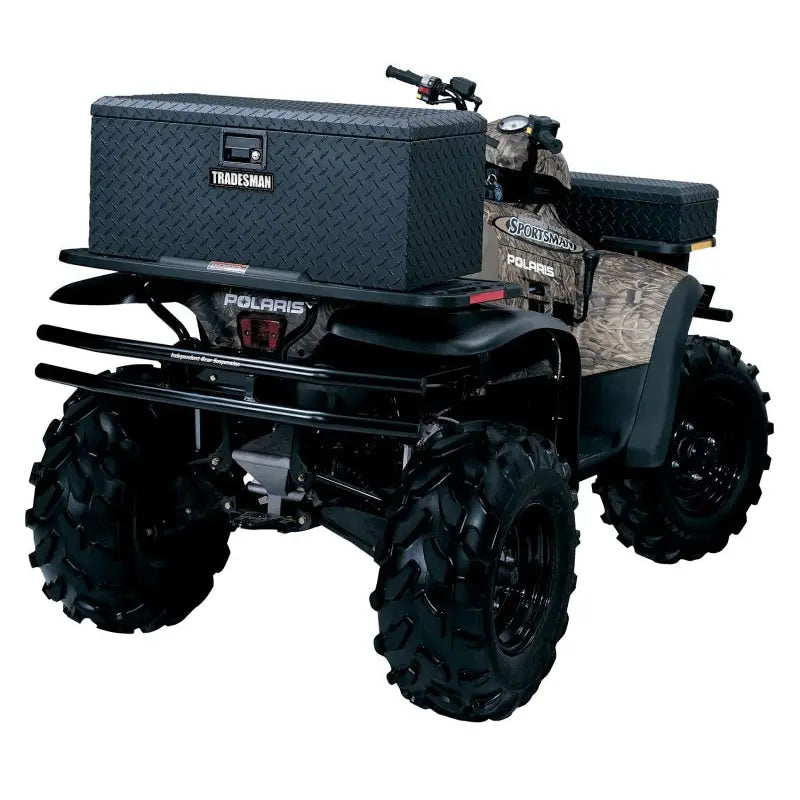 Tradesman Aluminum ATV Flush Mount Storage Box (32in.) - Black - 288271BK