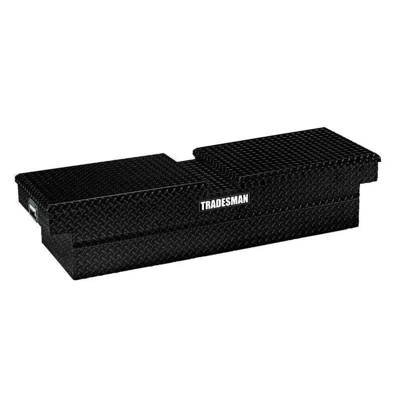 Tradesman Aluminum Economy Cross Bed Truck Tool Box (70in./Side Opening) - Black - 7111051