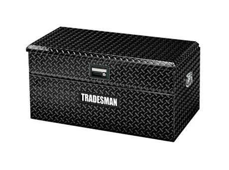 Tradesman Aluminum Flush Mount Truck Tool Box (36in.) - Black - & Automotive