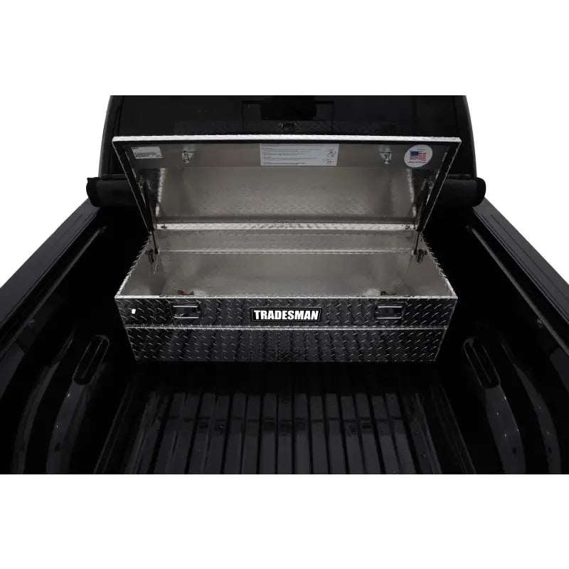 Tradesman Aluminum Flush Mount Truck Tool Box (48in.) - Brite - 9447