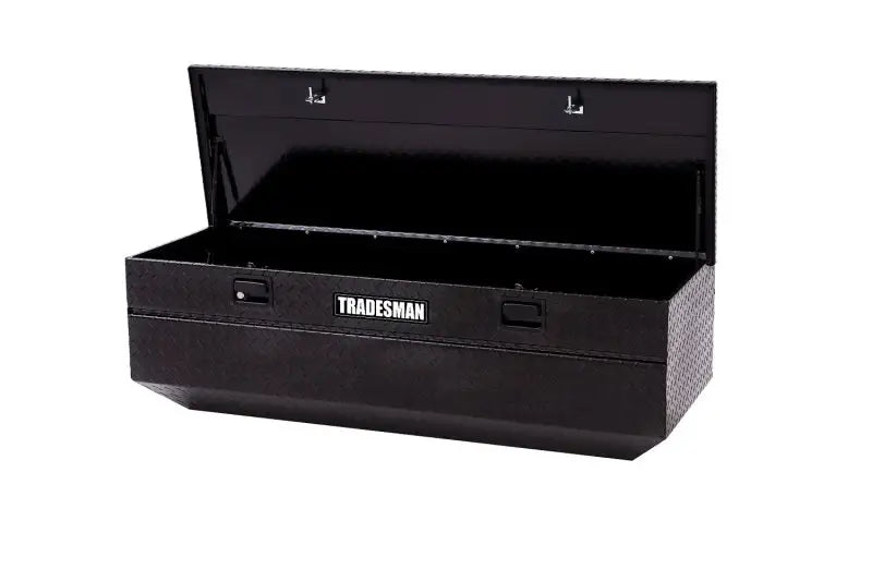 Tradesman Aluminum Flush Mount Truck Tool Box (56in.) - Black - & Automotive