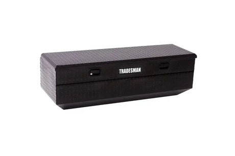 Tradesman Aluminum Flush Mount Truck Tool Box (56in.) - Black - & Automotive
