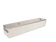 Bright Tradesman Aluminum Flush Mount Truck Tool Box with diamond plate design
