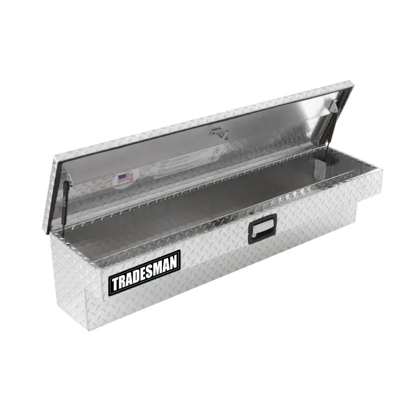 Tradesman Aluminum Side Bin Truck Tool Box (48in.) - Brite - 9748