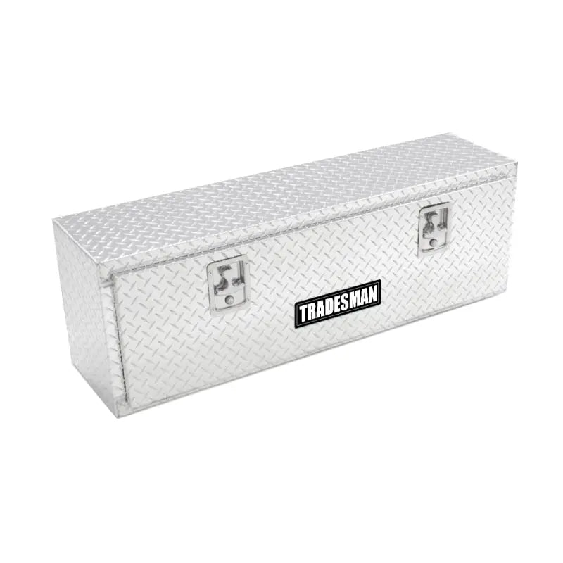 Tradesman Aluminum Top Mount L-Wing Box (60in.) - Brite - 8160