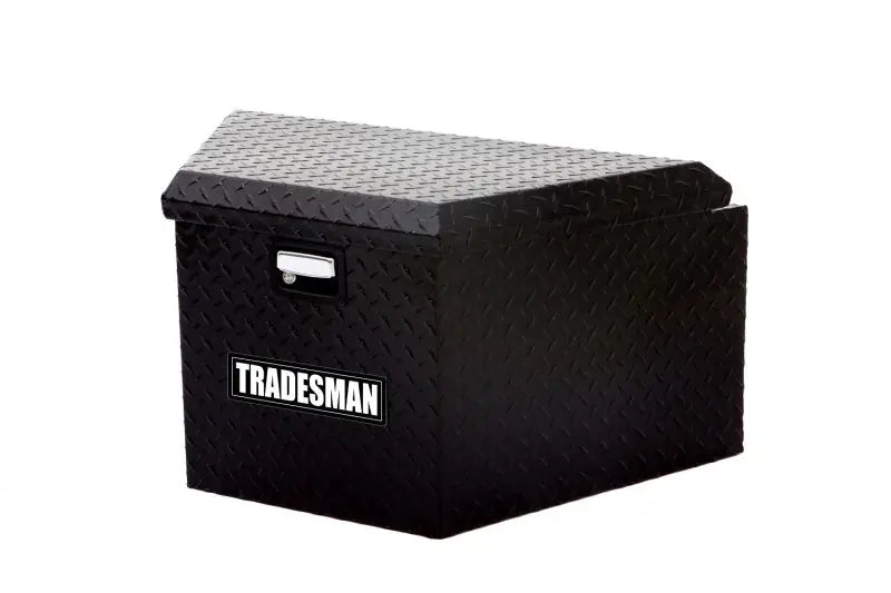 Tradesman Aluminum Trailer Tongue Storage Box (16in.) - Black - Truck & Automotive