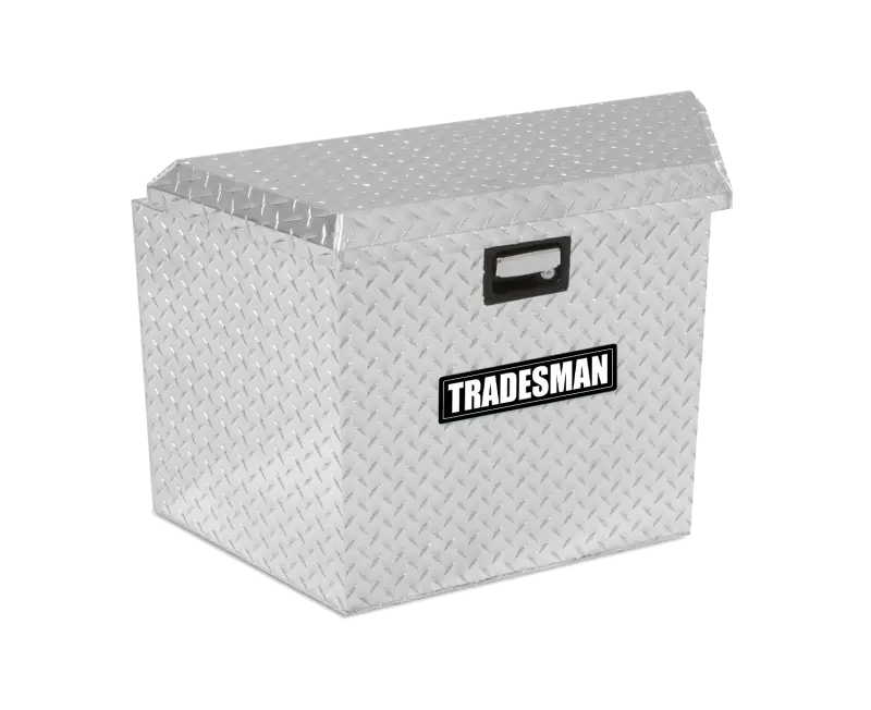 Tradesman Aluminum Trailer Tongue Storage Box (21in.) - Brite - Truck & Automotive