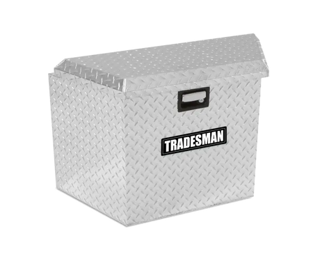 Tradesman Aluminum Trailer Tongue Storage Box (21in.) - Brite - Truck & Automotive