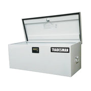 Tradesman 88048 Tradesman Steel Job Site Box/Chest (Light Duty/Large) (42.75in.) - White - 88048