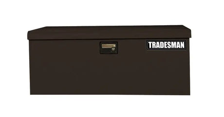 Tradesman Steel Job Site Box/Chest (Light Duty/Large) (42.75in.) - Black - Truck & Automotive