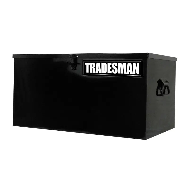 Tradesman Steel Job Site Box/Chest (Light Duty/Small) (24in.) - Black - 78024T