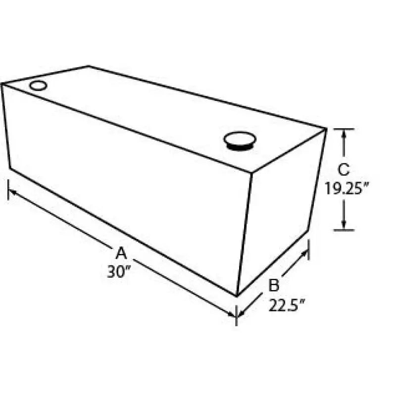 Tradesman Steel Rectangular Liquid Storage Tank - White - 83055