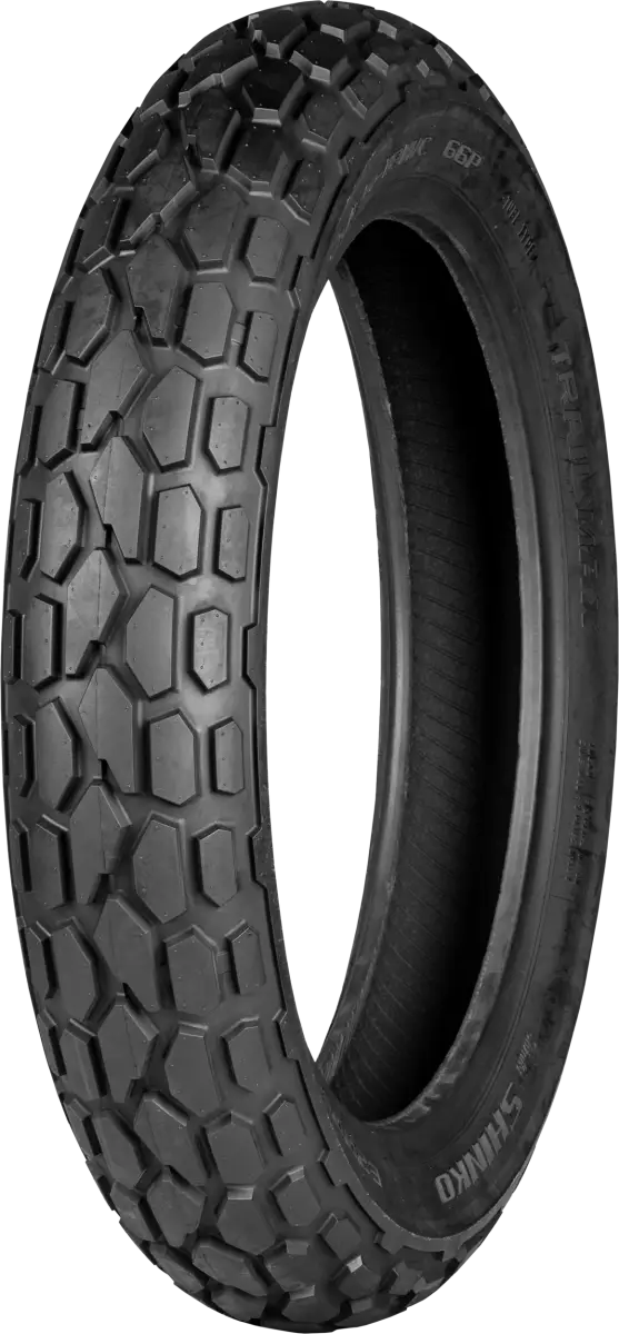 Tire E200 Front 130/80 18 66p Bias Tt - SHINKO