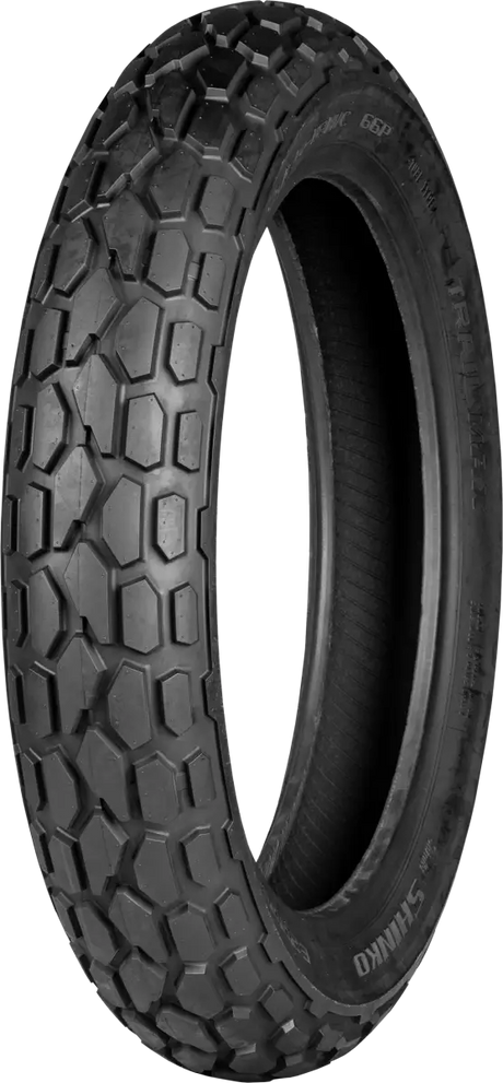 Tire E200 Front 130/80 18 66p Bias Tt - SHINKO