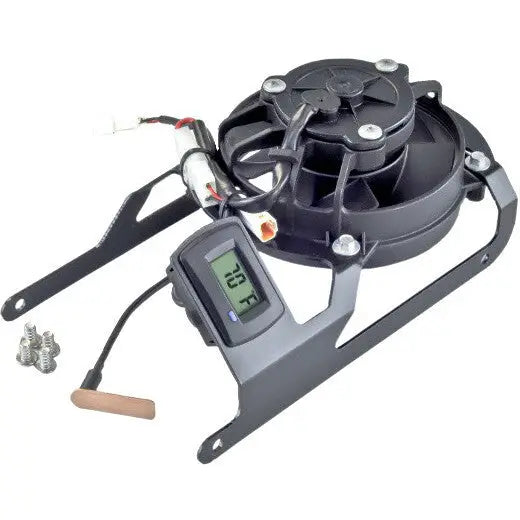 Trail Tech Radiator Digital Fan Kit Engine 732-FN18 - HUS