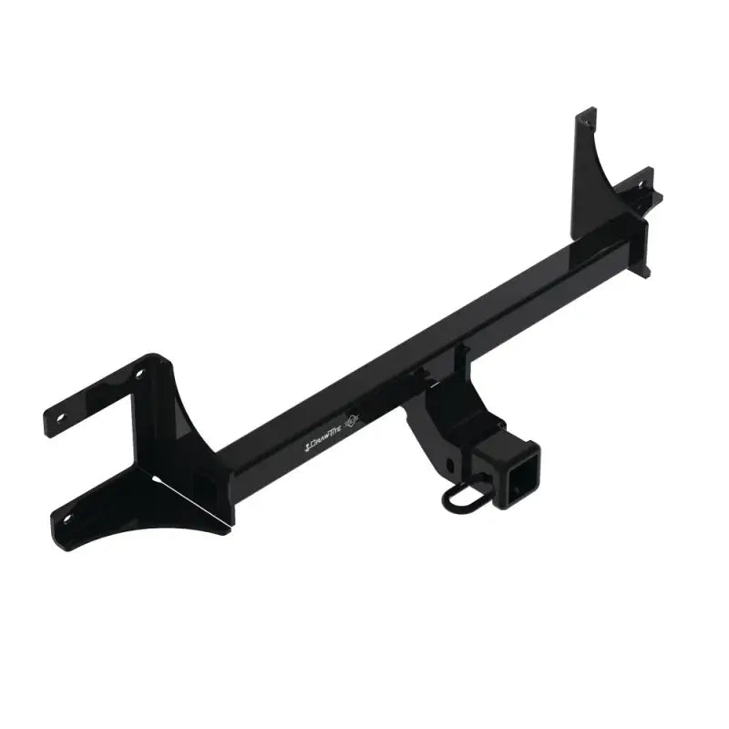 Black trailer hitch rear Class III with 2 inch receiver and 2000 lb capacity