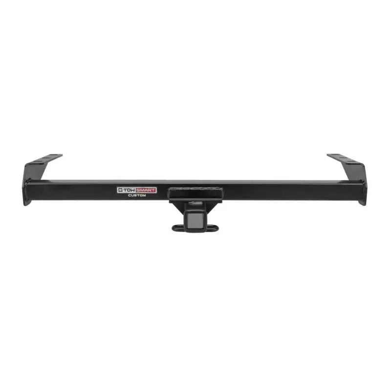 Trailer Hitch Rear Class III; Square Tube Welded; 2 Inch Receiver; 5000 Pound Weight Carrying Capacity/ 500 Pound Tongue Weight; 8000 Pound Weight Distributing Capacity/ 800 Pound Weight Distributing Tongue Weight; Matte Black; Powder Coated; Carbon Steel - RV and Auto Parts