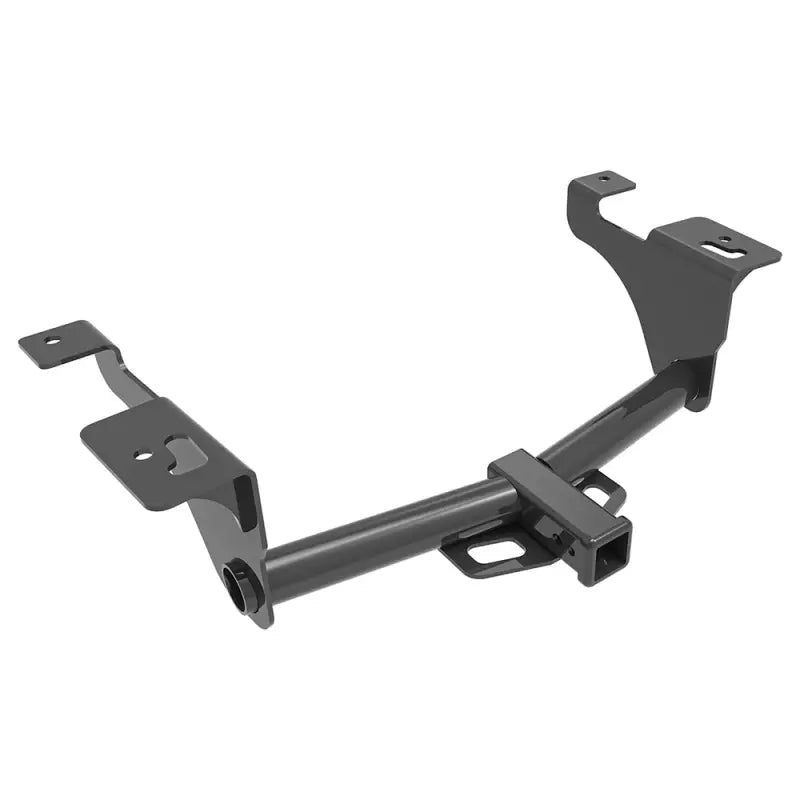 Black metal trailer hitch rear Class III with 2-inch receiver and 4500 lbs capacity