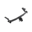 Black metal trailer hitch rear Class III with 2-inch receiver and 4500 lb capacity