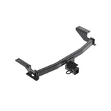 Black metal trailer hitch rear Class III with 2-inch receiver and 4500 lb capacity