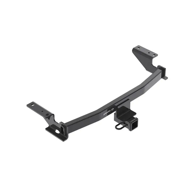 Black metal trailer hitch rear Class III with 2-inch receiver and 4500 lb capacity