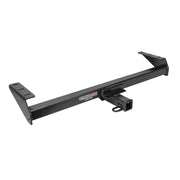 Trailer Hitch Rear Class III; Square Tube Welded; 2 Inch Receiver; 5000 Pound Weight Carrying Capacity/ 500 Pound Tongue Weight; 8000 Pound Weight Distributing Capacity/ 800 Pound Weight Distributing Tongue Weight; Matte Black; Powder Coated; Carbon Steel - RV and Auto Parts