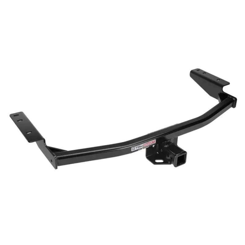 Trailer Hitch Rear Class III; Square Tube Welded; 2 Inch Receiver; 4000 Pound Weight Carrying Capacity/ 600 Pound Tongue Weight; 5000 Pound Weight Distributing Capacity/ 600 Pound Weight Distributing Tongue Weight; Matte Black; Powder Coated; Carbon Steel - RV and Auto Parts