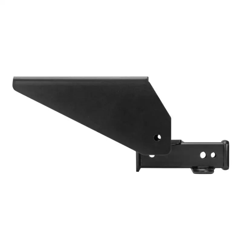 Trailer Hitch Rear Class III; Square Tube Welded; 2 Inch Receiver; 5000 Pound Weight Carrying Capacity/ 500 Pound Tongue Weight; 8000 Pound Weight Distributing Capacity/ 800 Pound Weight Distributing Tongue Weight; Matte Black; Powder Coated; Carbon Steel - RV and Auto Parts
