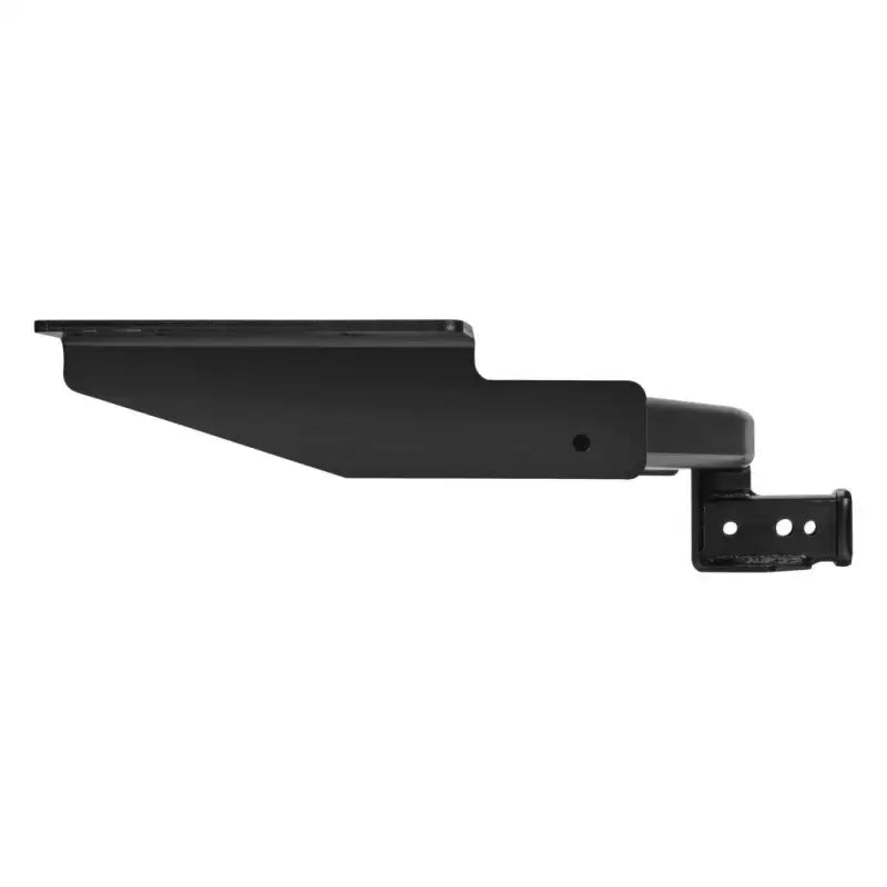Trailer Hitch Rear Class III; Square Tube Welded; 2 Inch Receiver; 4000 Pound Weight Carrying Capacity/ 600 Pound Tongue Weight; 5000 Pound Weight Distributing Capacity/ 600 Pound Weight Distributing Tongue Weight; Matte Black; Powder Coated; Carbon Steel - RV and Auto Parts
