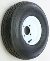 Trailer Tire And Wheel Assembly White 