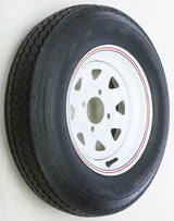 Trailer Tire And Wheel Assembly White 