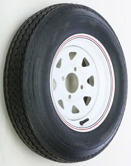 Trailer Tire And Wheel Assembly White 