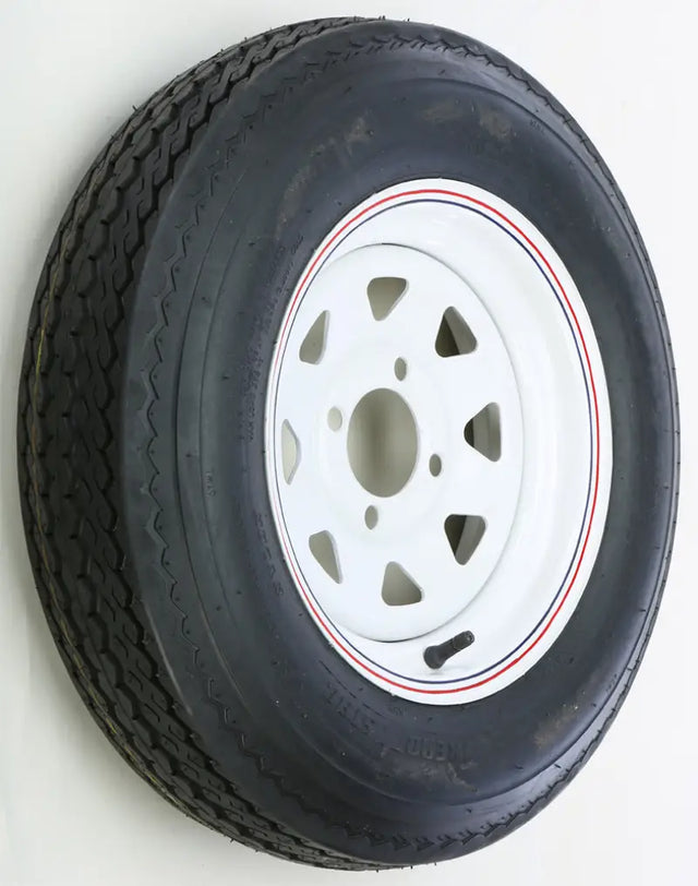 Trailer Tire And Wheel Assembly White 