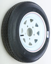 Trailer Tire And Wheel Assembly White 