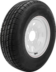 Trailer Tire And Wheel Assembly White 
