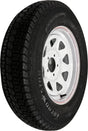 Trailer Tire And Wheel Assembly White 