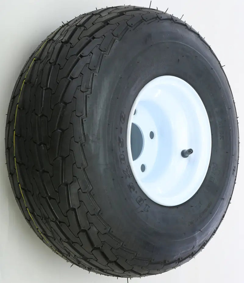 Trailer Tire And Wheel Assembly White 