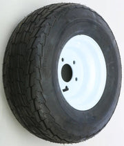 Trailer Tire And Wheel Assembly White 