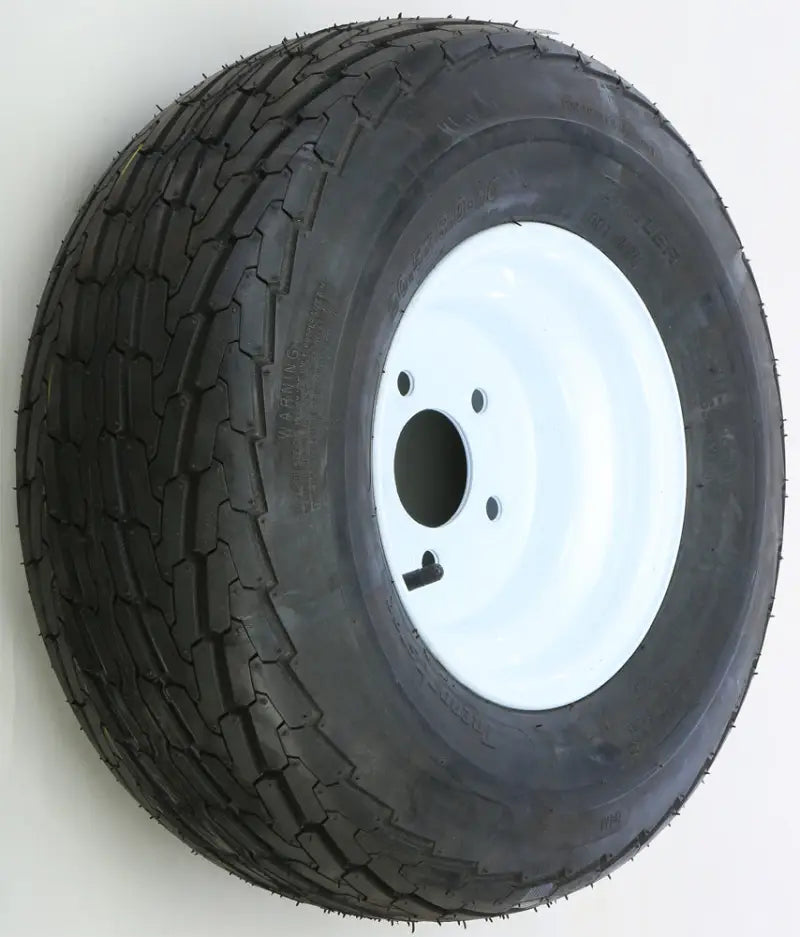Trailer Tire And Wheel Assembly White 